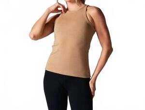 NEW TAVI perfect fit rib tank in camel